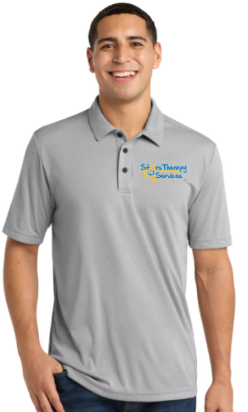 Men's Grey Polo