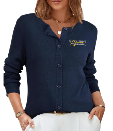 Women's Navy Blue Cardigan