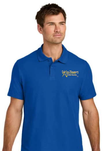 Unisex Royal Blue Polo